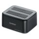 Orico docking station for 2.5" / 3.5" HDD / SSD, 5Gbps, USB-A to USB-B with cloning function (black)