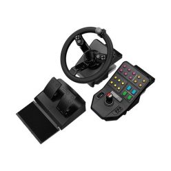   Logitech 945-000062 Saitek Farm Sim fekete kormány + pedál + oldalpanel csomag