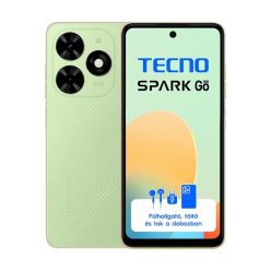   Tecno Spark Go 2024 6,56" LTE 3/64GB DualSIM Skin Green okostelefon