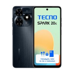   Tecno Spark 20C 6,56" LTE 4/128GB DualSIM Gravity Black okostelefon