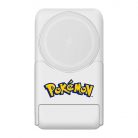 Magnetic powerbank OTL 5000 mAh, USB-C 15W, Pokemon Pokeball with stand (red-white)