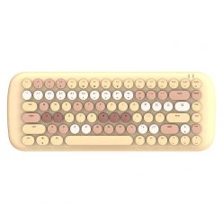   MOFII Wireless Mechanical Keyboard with Bluetooth ROMI 2.4G (Brown)