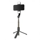 Gimbal/stand with light APEXEL Q08d (black)