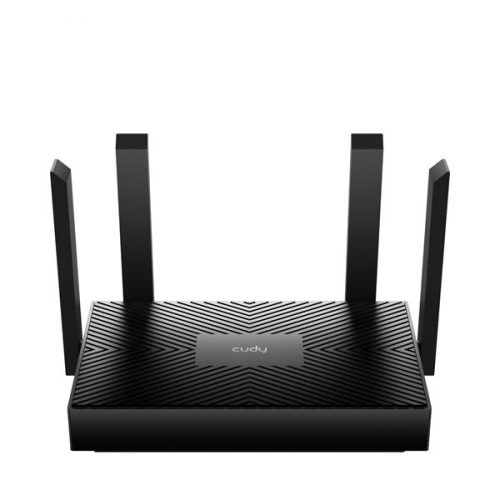 CUDY WR1500 kétsávos AX1500 WiFi 6, Gigabit fekete Access Point/Router