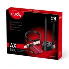 CUDY WE4000 háromsávos AX5400 WiFi 6E, intel AX210, Bluetooth 5.2, PCI Express hálózati kártya