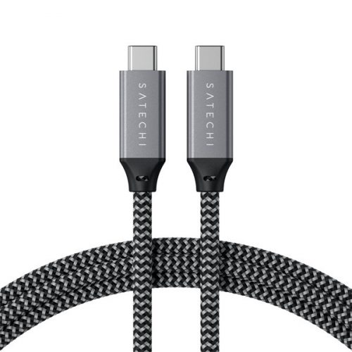 Satechi ST-U4C80M 0,8m USB 4 szürke kábel