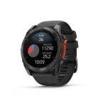 Garmin 010-02905-00 fenix 8 AMOLED (51mm) szilikon pántos fekete okosóra