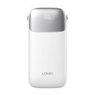 Powerbank LDNIO PQ20 22.5W 20000mAh USB-C, lightning (biały)