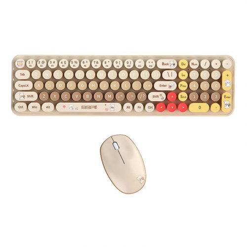 MOFII Baby Bear Wireless Keyboard + Mouse Set (beige)