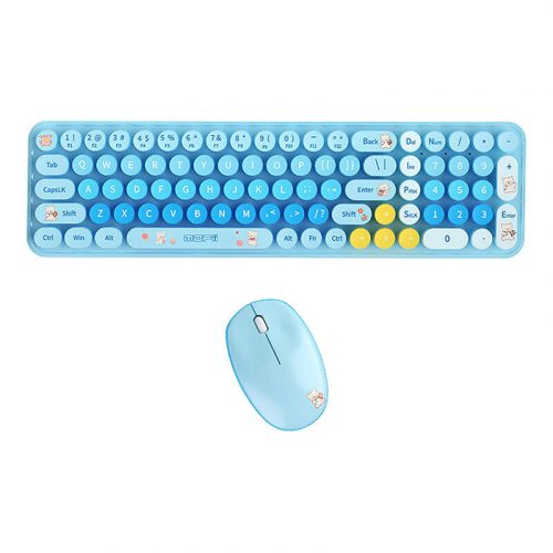 MOFII Baby Bear Wireless Keyboard + Mouse Set (blue)