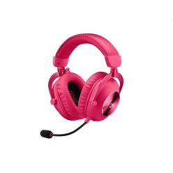 Logitech PRO X 2 LIGHTSPEED Wireless magenta gamer headset