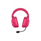 Logitech PRO X 2 LIGHTSPEED Wireless magenta gamer headset