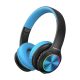 Wireless Headphones for kids PowerLocus PLED (black&blue)