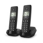 Gigaset Pure 100 Duo fekete dect telefon