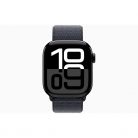 Apple Watch S10 GPS (42mm) kozmoszfekete alumínium tok, tinta sportszíj okosóra