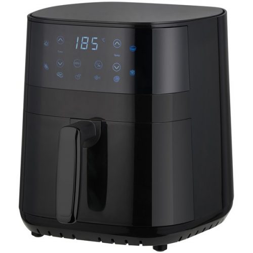 TOO AF-350-B-1400 W fekete 3,2 L forrólevegős sütő (air fryer) digitális vezérléssel 