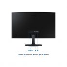 Samsung 24" LS24D360GAUXEN Essential S3 S36C FHD VA VGA/HDMI ívelt monitor