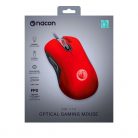 Nacon 2809108 GM-110 piros gamer egér