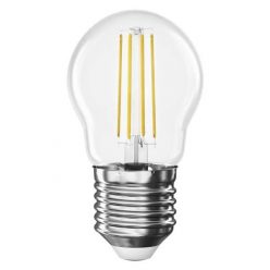   Emos ZF6D22 E27/3,4 W (40 W)/470 lm/meleg fehér filament mini globe LED izzó