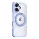 Torras Ostand R Fusion Series Case for iPhone 16 (light blue)