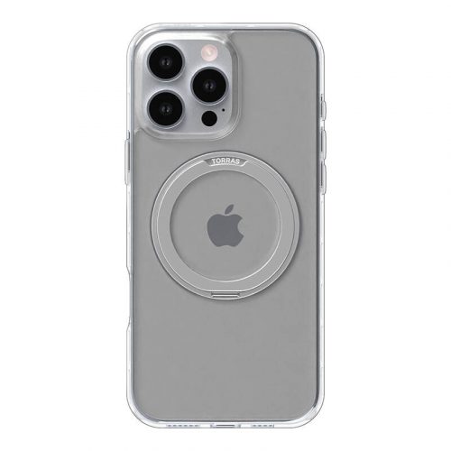 Torras Ostand Pro Case for iPhone 16 Pro (Transparent)