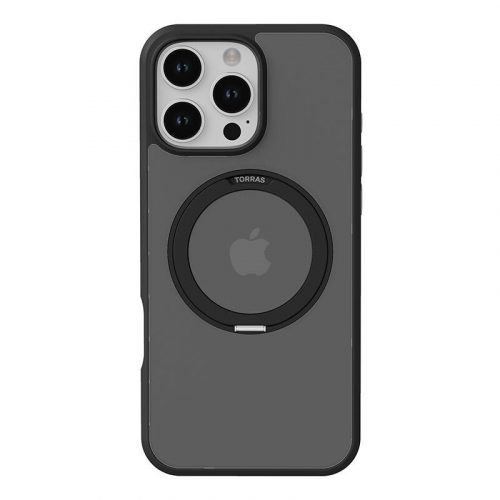 Torras Ostand Pro Case for iPhone 16 ProMax (Black)