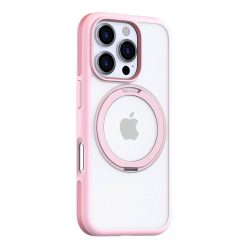 Torras Ostand R Fusion Case for iPhone 16 Pro (Pink)