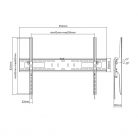 Sbox PLB-4269T 60"-100" dönthető fali TV konzol