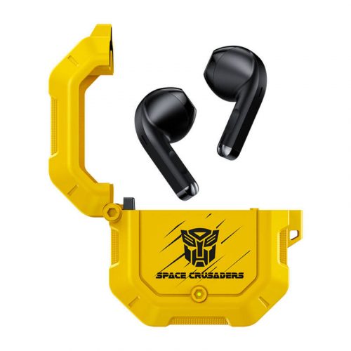 TWS Transformers TF-T12 headphones (yellow)