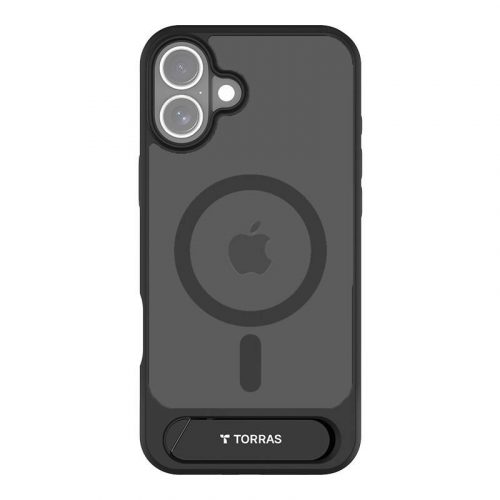 Torras Pstand Series Case for iPhone 16 (black)