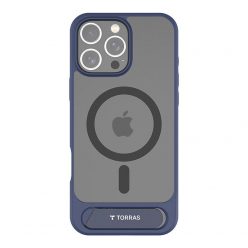 Torras Pstand Series Case for iPhone 16 Pro (Blue)