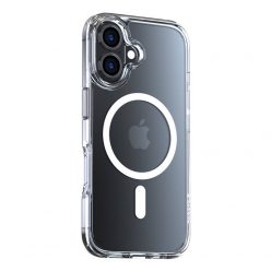   Torras Diamond-Mag Series Case for iPhone 16 Plus (Transparent)