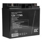 Maintenance-free AGM VRLA Green Cell AGM51 12V 17Ah Battery (for lawnmower, scooter, boat, wheelchair)