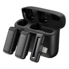 Microphone with charging case Apexel APL-MIC014 lightning, 2 pcs