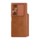 Etui Nillkin Qin Pro Leather Samsung Galaxy Z Fold 6 5G (brązowy)