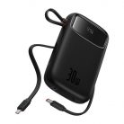 Powerbank Baseus QPow 2 10000mAh 30W 2xUSB-C (black)