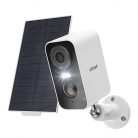 Wireless 3MP WiFi outdoor camera ieGeek ZS-GX3S white with solar panel