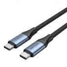 USB-C to USB-C 240W Vention TAVHF USB 4.0 5A 1m 40Gbps cable (gray)