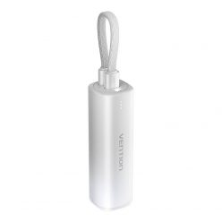   Powerbank 5000mAh Vention FHWM0 20W + kabel USB-C do lightning (szary)