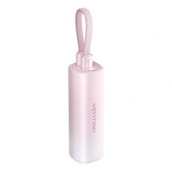   Powerbank 5000mAh Vention FHWR0 20W + USB-C to lightning cable (pink)