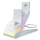 PDP 052-022-WH Afterglow Wave PlayStation 5 DualSense RGB fehér kontroller töltőállomás