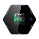 BlitzWolf BW-TH16 8 az 1-ben USB HUB és dokkoló intelligens kijelzővel, 100W, LCD