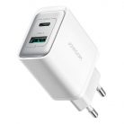 Joyroom TCF15 Dual-Port (A+C) 30W Power Charger (white)