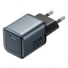 GaN Vention USB-C 20W töltő + USB-C-L 1m kábel (szürke)