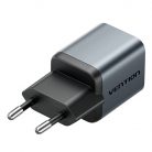 GaN Vention USB-C 20W töltő + USB-C-L 1m kábel (szürke)