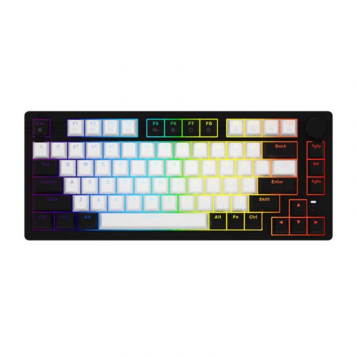 Dareu EK75 RGB wired keyboard (black and white)