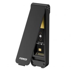   SSD M.2 NVMe 10Gbps Ház FIDECO M210CP Fekete (USB-C/USB 3.2)