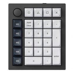   Keychron Q0 Max RGB QMK/VIA gombos numerikus billentyűzet (fekete)