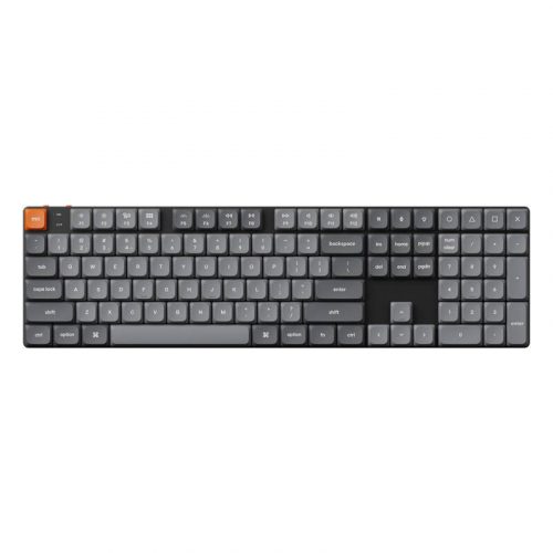 Wireless Mechanical, low-profile Keyboard Keychron K5 Max LED, Brown Switch (black) [K5M-A3]