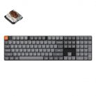 Wireless Mechanical, low-profile Keyboard Keychron K5 Max LED, Brown Switch (black) [K5M-A3]